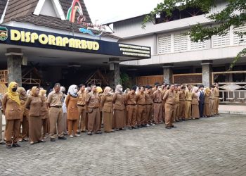 Apel Pagi Disporaparbud Purwakarta