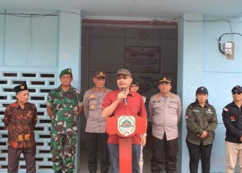 Sekda Kabupaten Nias Hadiri Apel Kesiapan Pantarlih Rayon II di Kecamatan Idanogawo