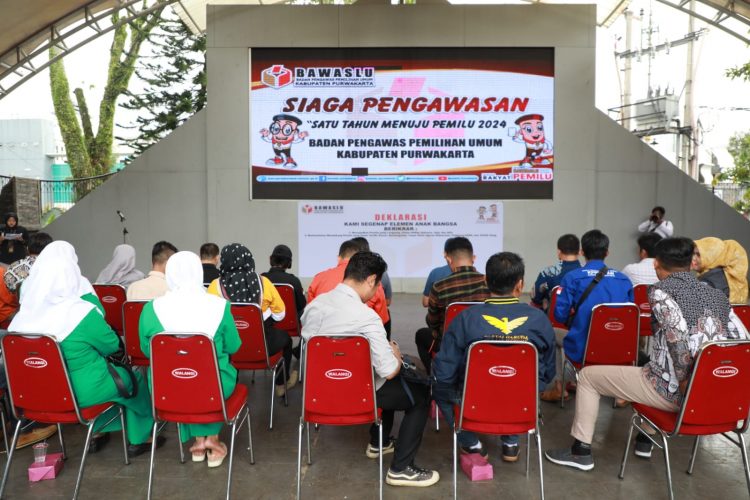 Siaga Pengawasan Satu Tahun Menuju Pemilu 2024