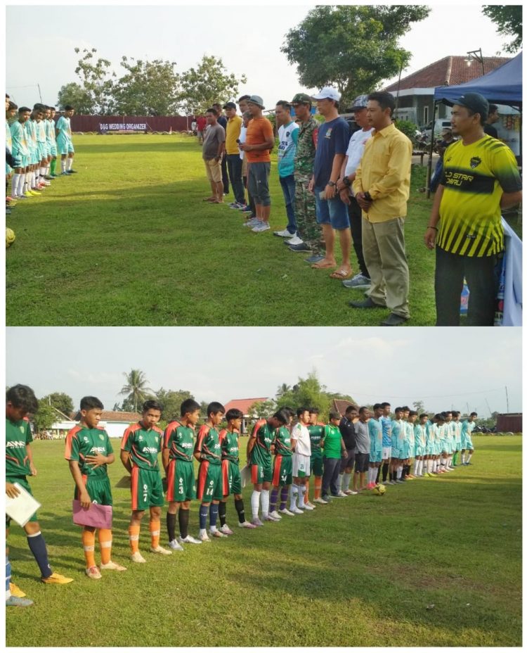 Turnamen Sepak Bola Usia-18 Tahun 2023 ” Resmi Dibuka Oleh Bpk.Umar/Oboy Dan PORSEDA DARU Dalam Rangka Memeriahkan Pesta Pernikahan Dini & Faisal, Putri Dari Bpk.Oboy & Ibu Latifah