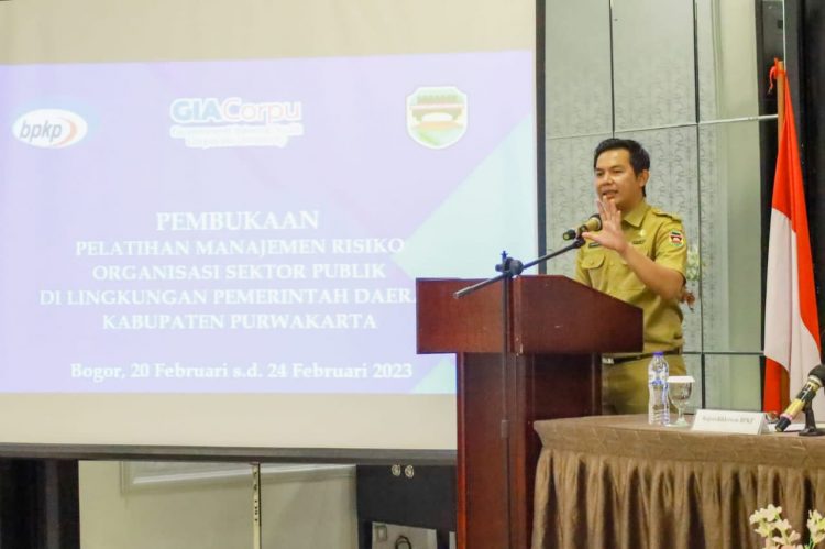 Tingkatkan Kualitas Pengelolaan SPIP, Pemkab Purwakarta Gelar Pelatihan Manajenem Resiko Organisasi Sektor Publik