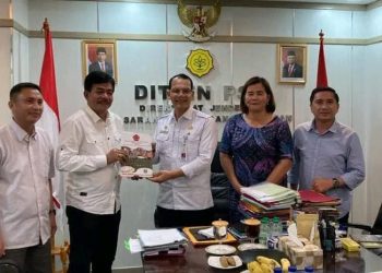 Bupati Nias Barat Berkunjung di Ditjen Prasarana dan Sarana Pertanian Kementan RI