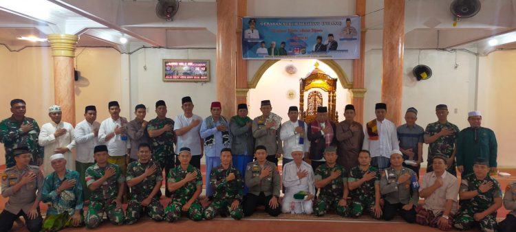 Pererat Tali Silahturahmi, Polres Nias Lakukan Gerakan Subuh Keliling