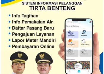 Sambut HUT Kota Tangerang, Perumda Tirta Benteng Akan Luncurkan Aplikasi