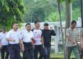 Perkuat Sinergitas Forkopimda, Polres Lampung Utara Gelar Olahraga Bersama