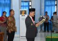 Bupati Nias Lantik Pejabat Administrasi Dan Pejabat Fungsional