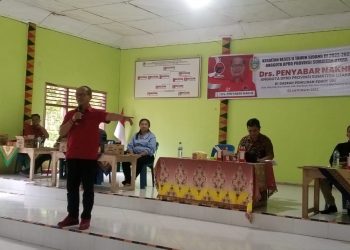 Serap Aspirasi Masyarakat, Drs. Penyabar Nakhe Lakukan Reses