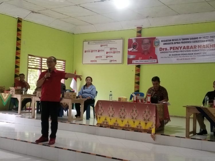 Serap Aspirasi Masyarakat, Drs. Penyabar Nakhe Lakukan Reses