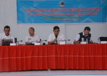 Rapat Tim Percepatan Penurunan Stunting (TPPS) Kota Gunungsitoli Tahun 2023