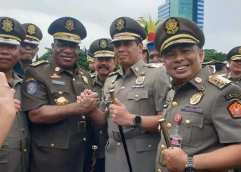 Kasat Faatulo Lase S.Pd,MM: Ikuti Rakornas Satuan Polisi Pamong Praja dan HUT Ke-73 Satpol PP dan Ke 73