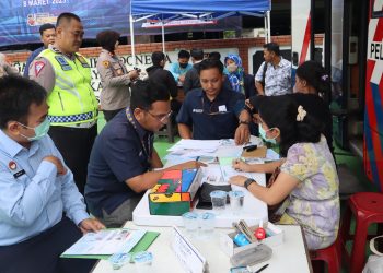 Menanggapi Keluhan Masyarakat, Polresta Bandara Soetta Tingkatkan Pelayanan Siapkan SIM Keliling