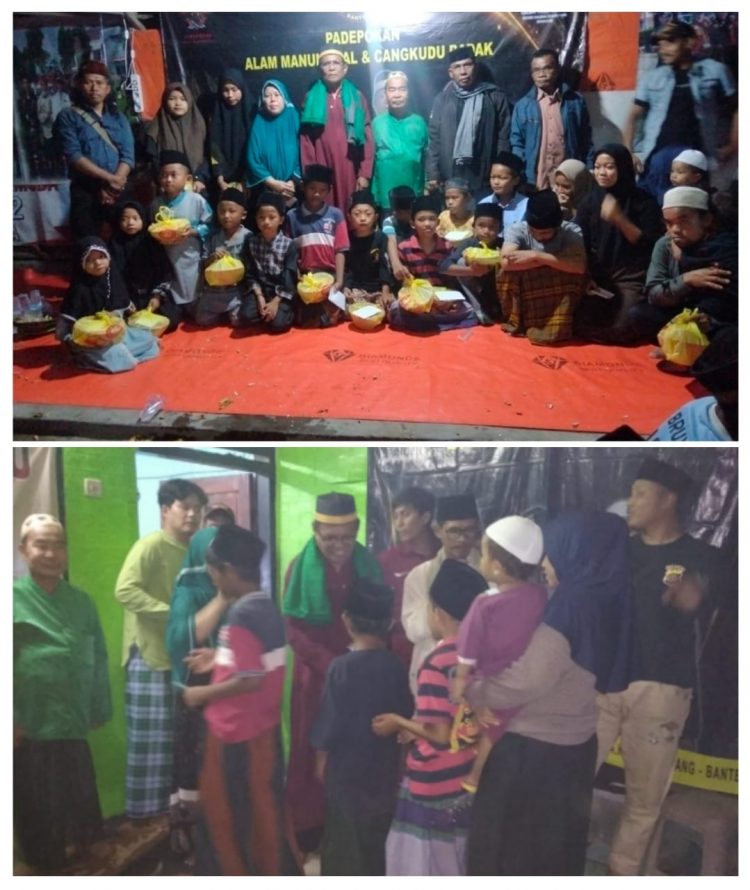 Penasehat BPPKB DPAC Jambe Bpk.SUTARMAN SH, Adakan Santunan Yatim Piatu Dan Duaffa Di Kediamannya Bukti Kepedulian Beliau Pada Anak Yatim Dan Kaum Duaffa