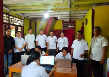 Dinas PMPTSP Bersama Disdik Kab. Nias Tinjau Lokasi LKP ADP