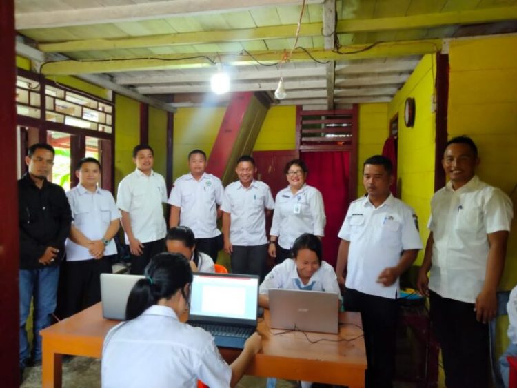Dinas PMPTSP Bersama Disdik Kab. Nias Tinjau Lokasi LKP ADP