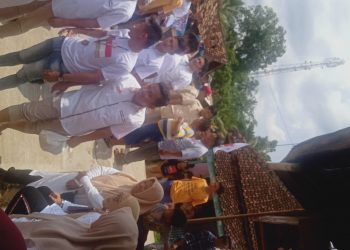 DPD Partai Gerindra Lampung Berikan Bantuan Korban Banjir Di Wilayah Lampung Utara