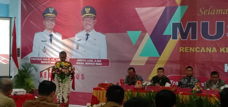 Pemkab Nias Laksanakan Musrenbang RKPD Tahun 2024