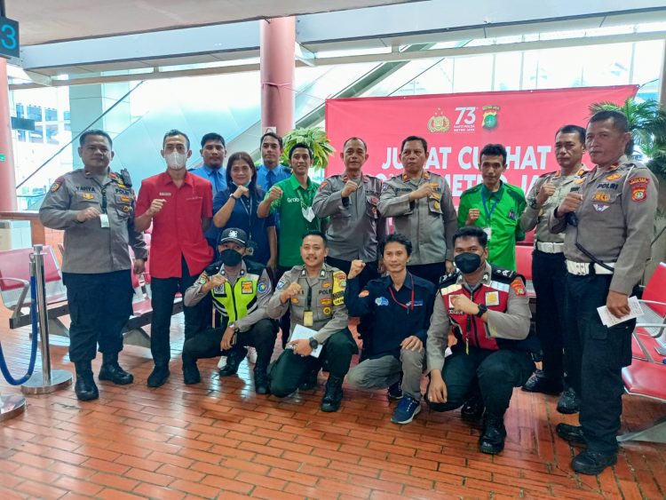 Jum’at Curhat Polresta Bandara Soetta di Terminal 2