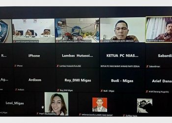 Bupati Nias Barat Ikuti Rakor Penetapan Kuota Dan Rencana Distribusi Konversi BBM Ke BBG Untuk Nelayan Dan Petani