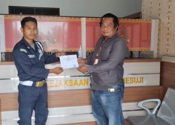 Terkait Dugaan Anggaran, Kepala Dinkes Dan Kapus Panggung Jaya Resmi Dilaporkan ke Kejari