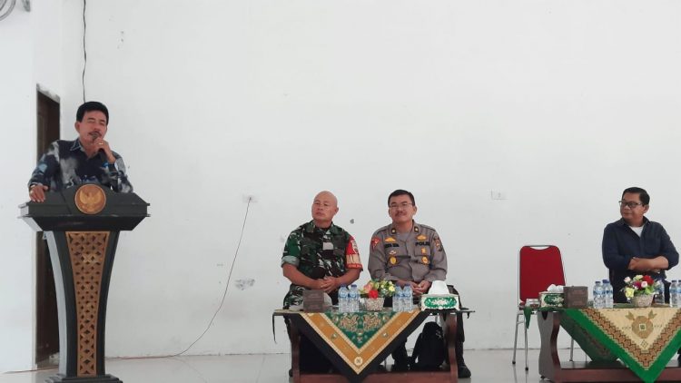 Bupati Memimpin Rakor Pengamanan Open Turnamen Sepak Bola Bupati Nias Barat Cup Tahun 2023