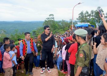 Bupati Nias Barat Hadiri Puncak Acara Festival Budaya Harmoni Somomo