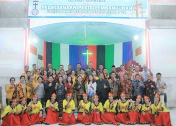 Sekda Kota Gunungsitoli hadiri Aksi Galang Dana Pembangunan Gedung Gereja BNKP Jemaat Ararat Resor 24