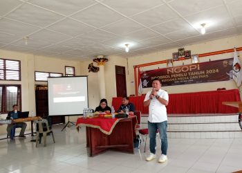 Sebarkan Informasi Kepada Publik, KPU Nias Gelar NGOPI Bersama Media Dan Pers