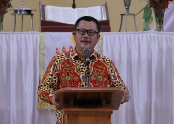 Wakil Wali Kota Gunungsitoli Hadiri Perayaan Paskah Oikumene BKAG Tahun 2023