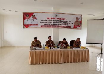 Kesbangpol Laksanakan Sosialisasi Tata Cara Penganggaran dan Pertanggungjawaban Bantuan Keuangan Parpol TA 2023
