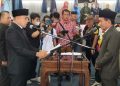 DPRD Lampung Utara Gelar Sidang Paripurna Istimewa, PAW Fraksi Gerindra! antara Sandi Juwita dengan Farauk Danial