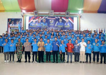 Bupati Nias Barat Hadiri Pelantikan DPD KNPI Nias Barat