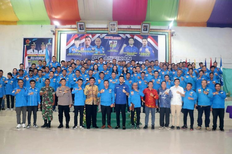 Bupati Nias Barat Hadiri Pelantikan DPD KNPI Nias Barat