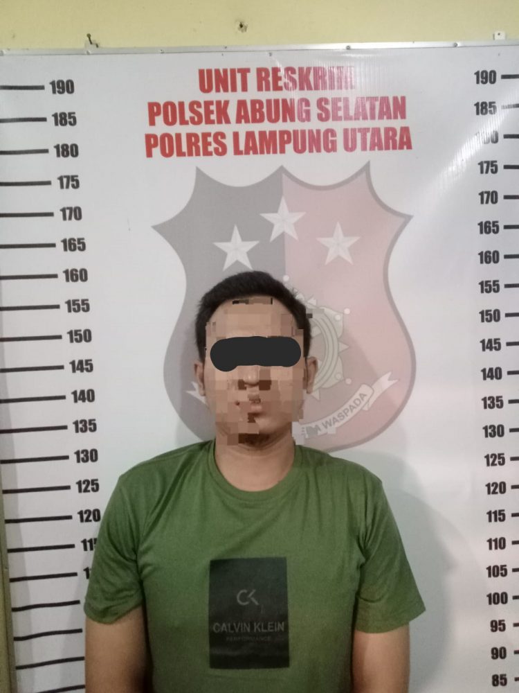 DIduga Kerap Beraksi Dijalanan, MNY di Bekuk Jajaran TEKAB 308 Polres Lampung Utara
