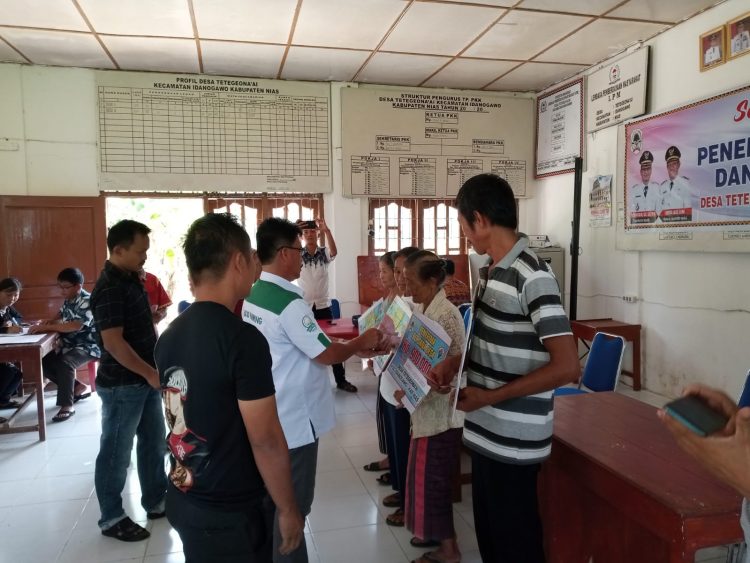51 KPM BLT DD Desa Tetegeona’ai Terima Tahap II