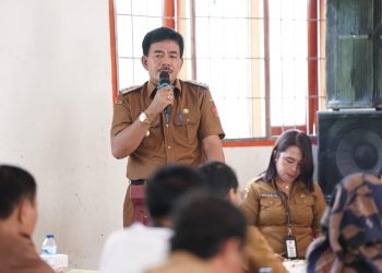 Bupati Nias Barat Membuka Secara Resmi Pelaksanaan Pelatihan Guru Mata Pelajaran