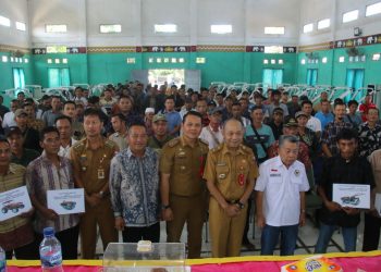Sekda Lampura Membuka Workshop Evaluasi Pengelolaan Keuangan dan Pembangunan Desa