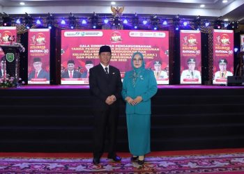 Kabupaten Lampung Utara Terima 2 Lenghargaan MKK Dalam Rangka HARGANAS