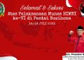 Selamat & Sukses Atas Pelaksanaan Munas HIMNI Ke-VI Drs. Penyabar Nakhe Anggota DPRD ProvSu