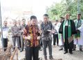 Bupati Nias Barat Hadiri Peletakan Batu Pertama Rumah Dinas Pendeta BNKP Jemaat Mandrehe