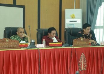 Wali Kota Gunungsitoli Jawab Pemandangan Umum Fraksi DPRD Tentang Pertanggungjawaban Pelaksanaan APBD TA. 2022