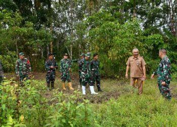 Dandim 0213/Nias Kerja sama Pemko Gunungsitoli Revitalisasi Lahan Tidak Produktif