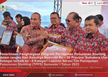 KAB. NIAS TERIMA PIAGAM PENGHARGAAN TERBAIK II KATEGORI LAPORAN NARASI TPPS SEMESTER I TAHUN 2023