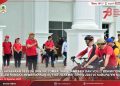 MERIAHKAN HUT KE-78 KEMRI TAHUN 2023 PEMKAB NIAS LAKSANAKAN SEPEDA SANTAI