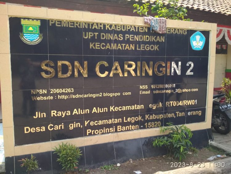 Terkesan Kurang Peduli ” Kebersihan Lingkungan Sekolah SDN Caringin 2 Disorot” LSM BP2A2N : Bagaimana Tata Kelolanya