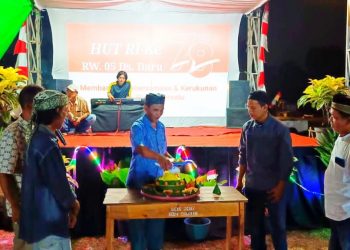 Pererat Silaturahmi ” Warga Perumahan Pondok Daru Permai Rayakan Malam Puncak HUT RI ke 78