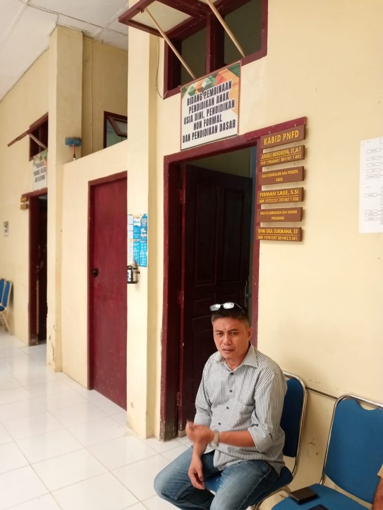 Junieli Mendrofa Menghindar Saat Mau di Konfirmasi