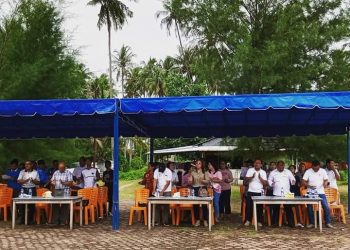 Kegiatan Sukses Terlaksana, Disparbupora Nias Barat Laksanakan Ibadah Syukur