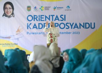 Jadi Proyek Percontohan Nasional, Bupati Anne Canangkan Posyandu Prima