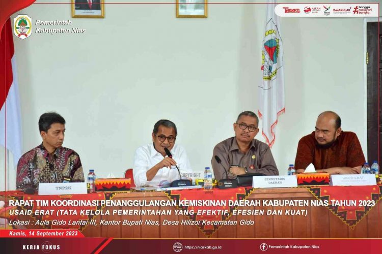 Intervensi Kemiskinan, Pemkab Nias Bangun Kerja Sama Dengan Usaid Erat