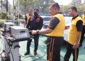 Kurangi Polusi Udara, Polresta Bandara Soekarno-Hatta (Soetta) Gelar Uji Emisi
